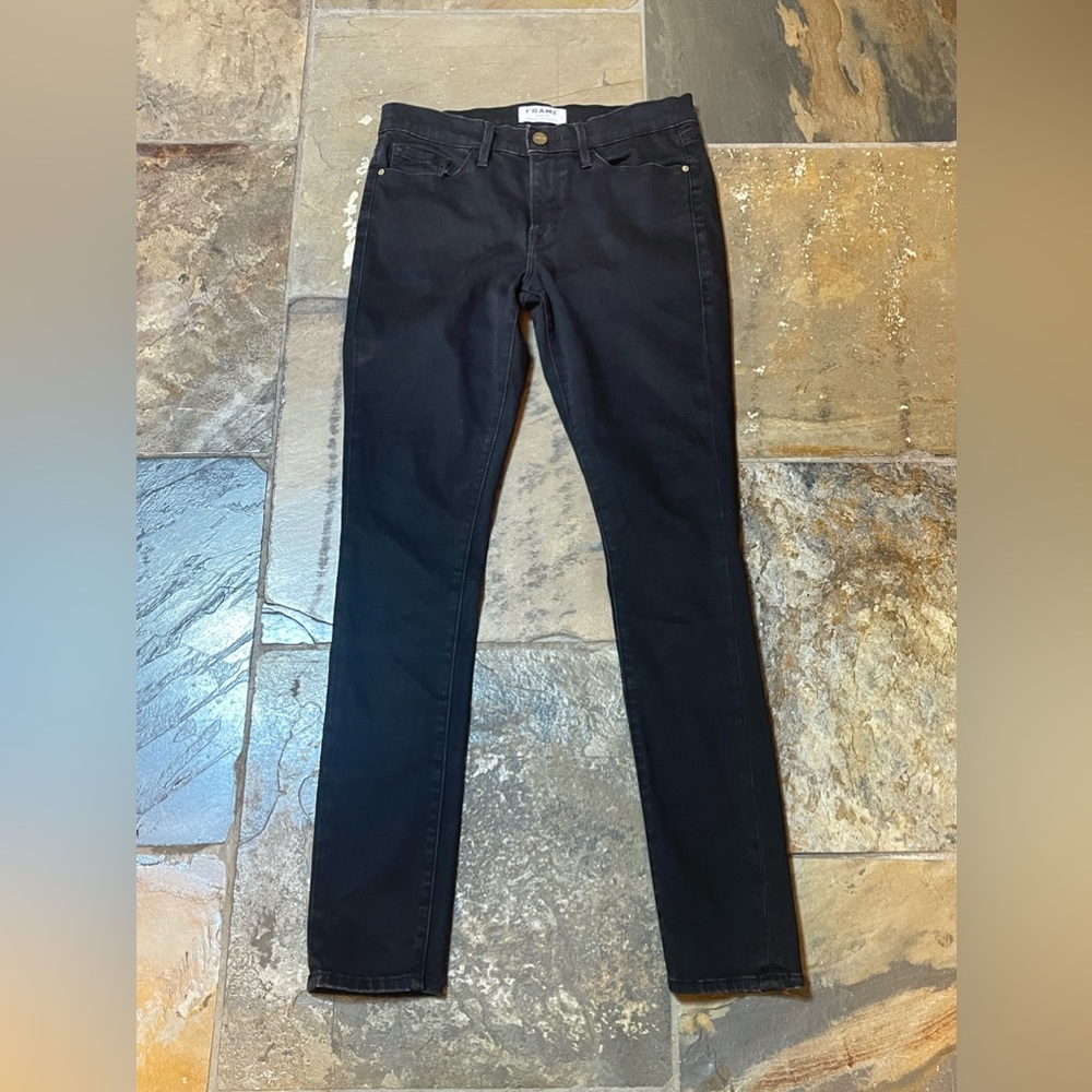 Frame Black Jeans Le Skinny de Jeanne 30